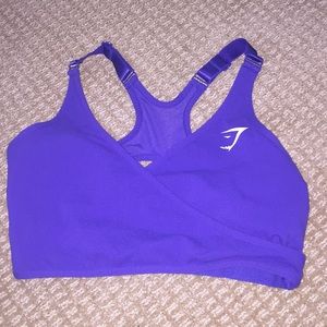 Gymshark size S royal blue sports bra